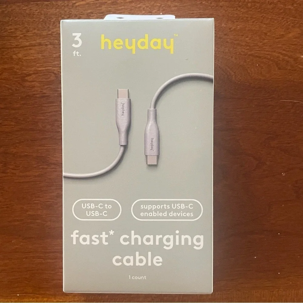 Heyday USB-C Charging‎ Cable - Gray